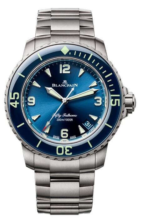 Review Blancpain Fifty Fathoms Automatique 42mm Replica Watch 5010-12B40-98 - Click Image to Close
